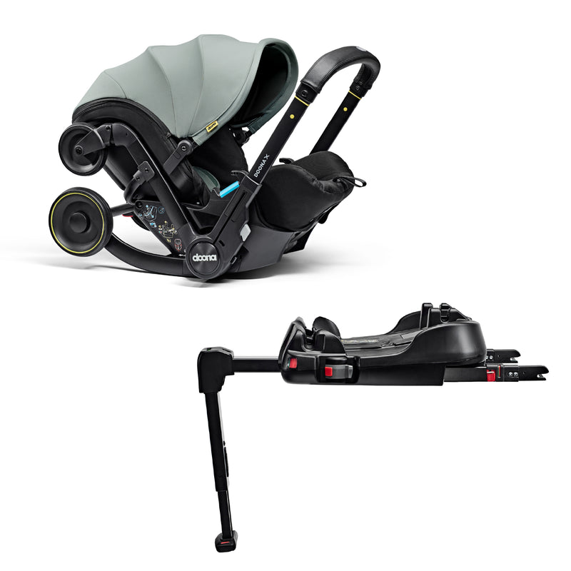 Doona X Car Seat Stroller and Base - Dusty Sage