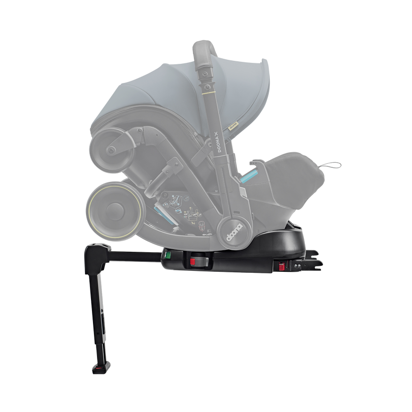 Doona X ISOFIX Base Clearance