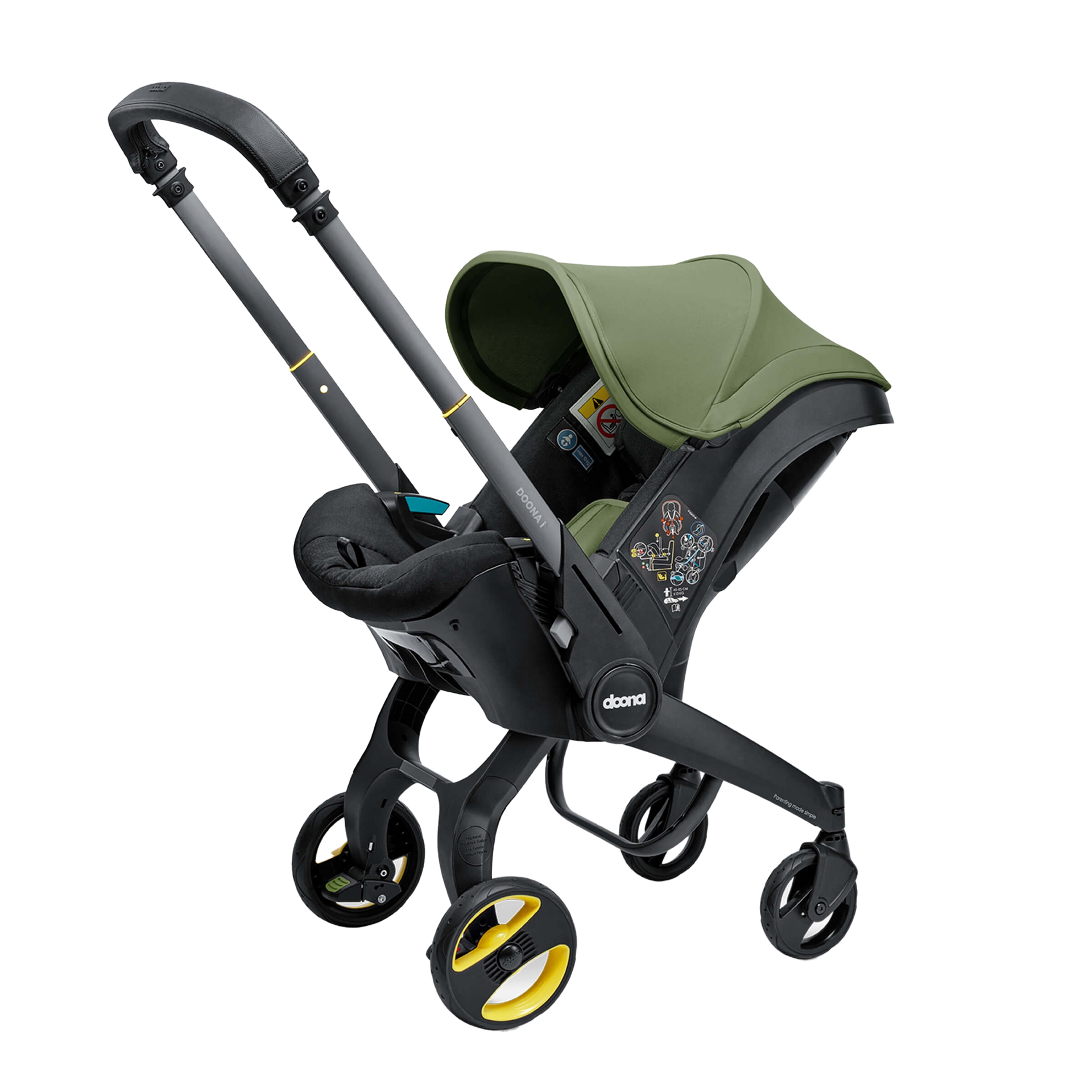 Doona i Car Seat & Stroller - Desert Green