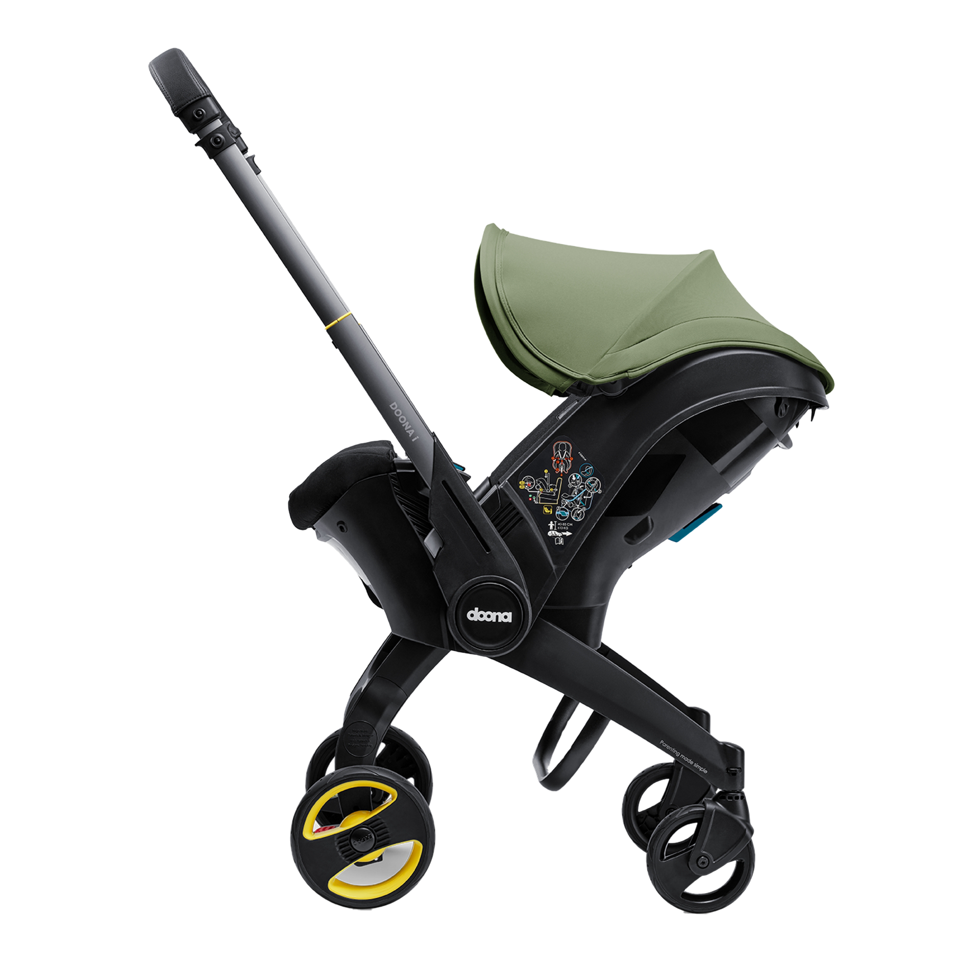 Doona i Car Seat & Stroller Desert Green
