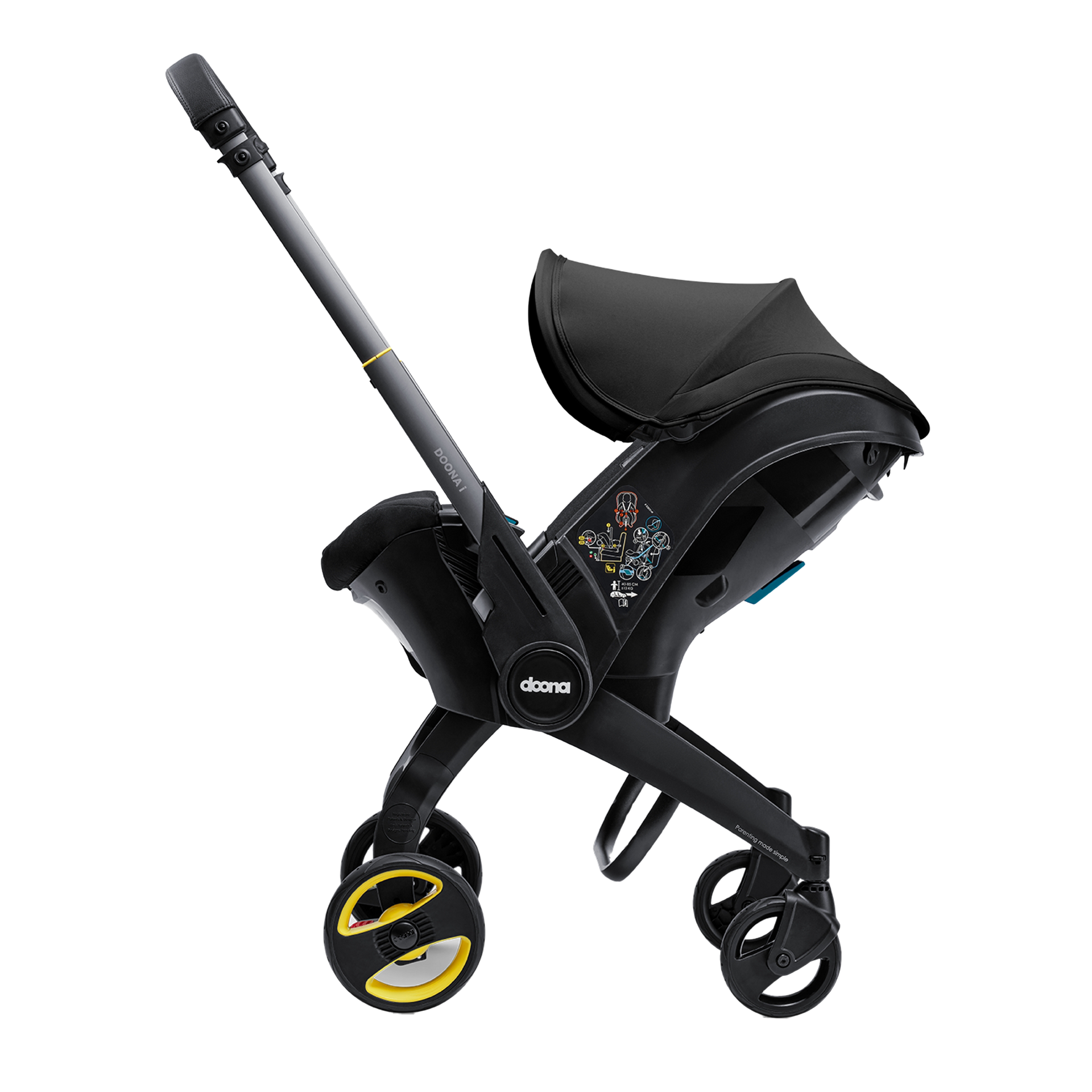 Doona i Car Seat & Stroller - Nitro Black