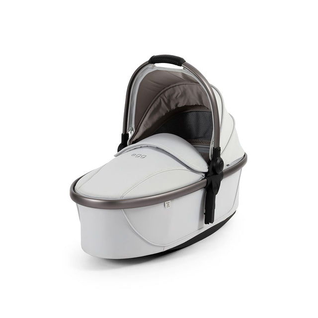 Egg 3 Carrycot - Houndstooth Silver