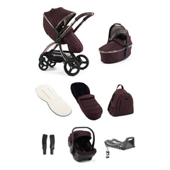 Egg 3 Luxury Shell i Size Travel System - Mulberry