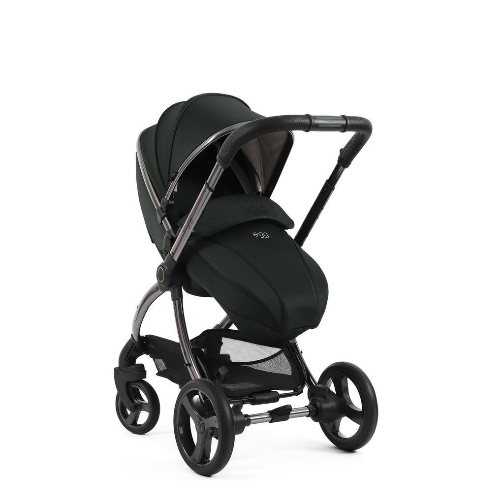 Egg 3 Luxury Shell i Size Travel System - Black Olive