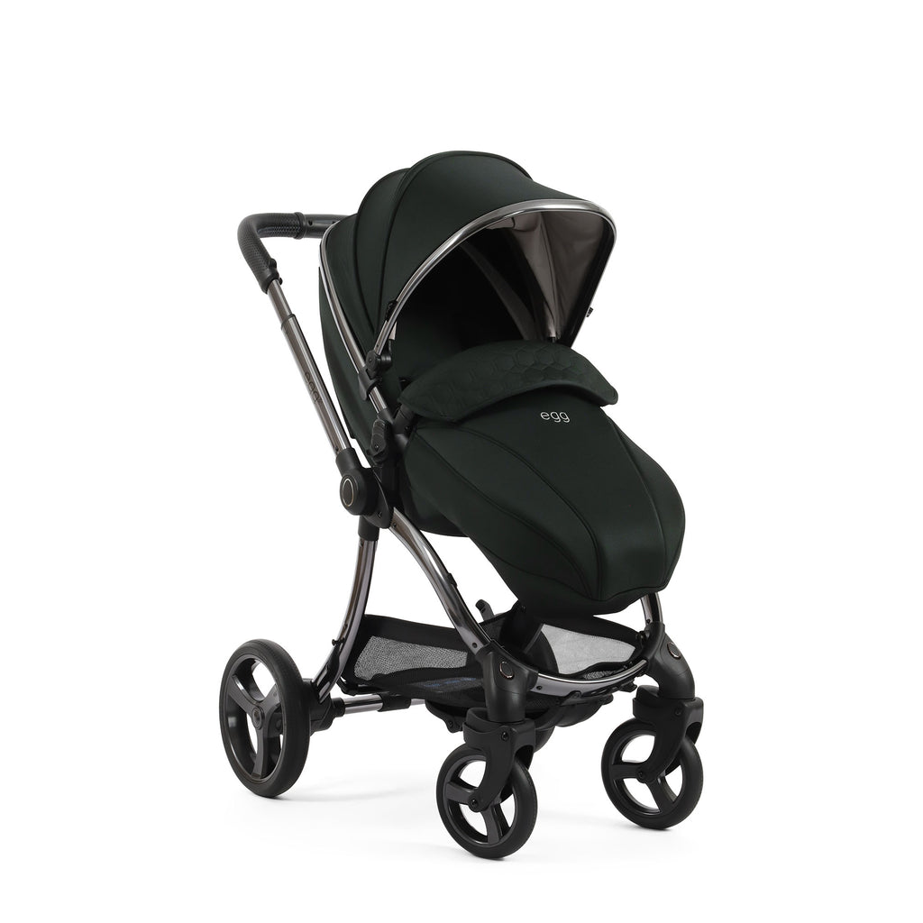 Egg 3 Luxury Shell i Size Travel System - Black Olive