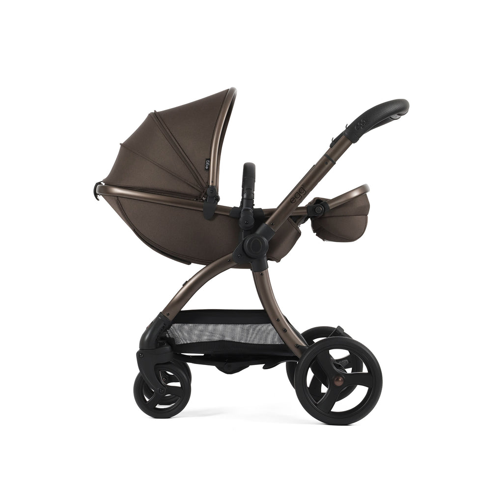 Egg 3 Luxury Shell i Size Travel System - Chocolate Velvet