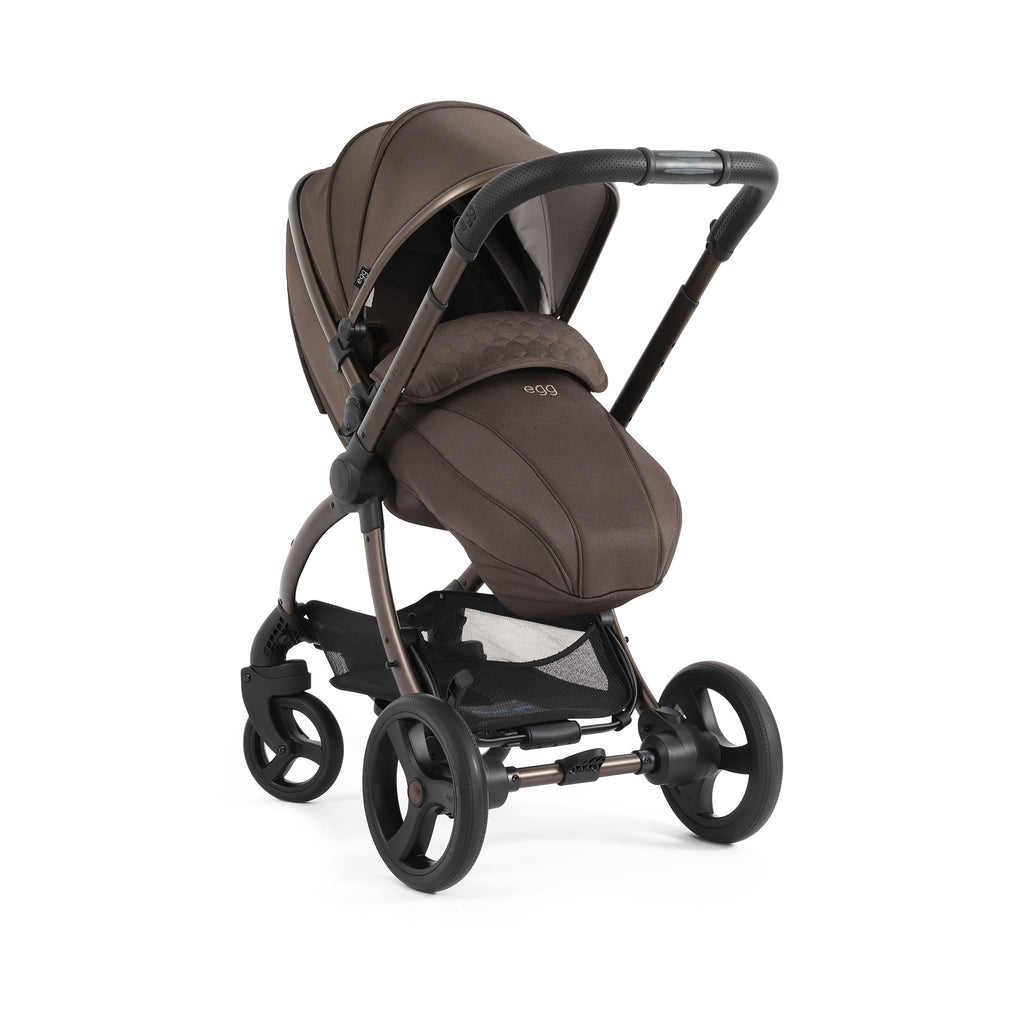 Egg 3 Luxury Shell i Size Travel System - Chocolate Velvet