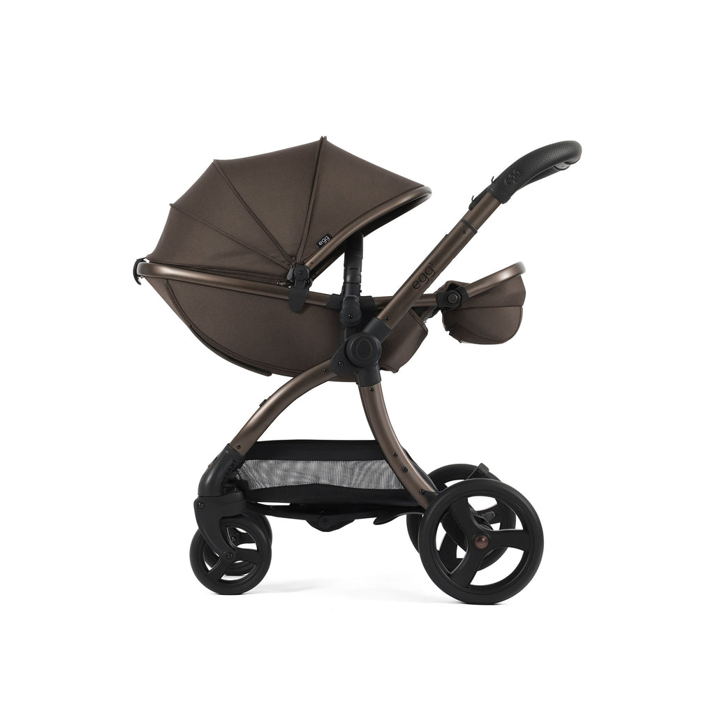 Egg 3 Luxury Shell i Size Travel System - Chocolate Velvet