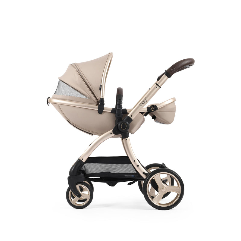 Egg 3 Luxury Shell i Size Travel System - Feather