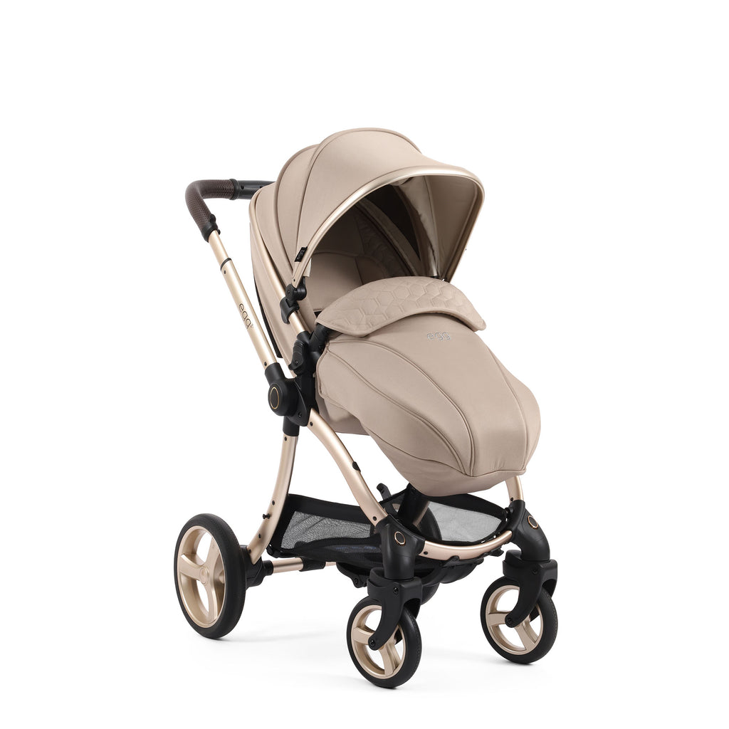Egg 3 Luxury Shell i Size Travel System - Feather