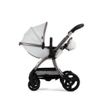 Egg 3 Luxury Shell i Size Travel System - Houndstooth Silver
