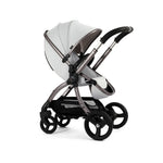 Egg 3 Luxury Shell i Size Travel System - Houndstooth Silver