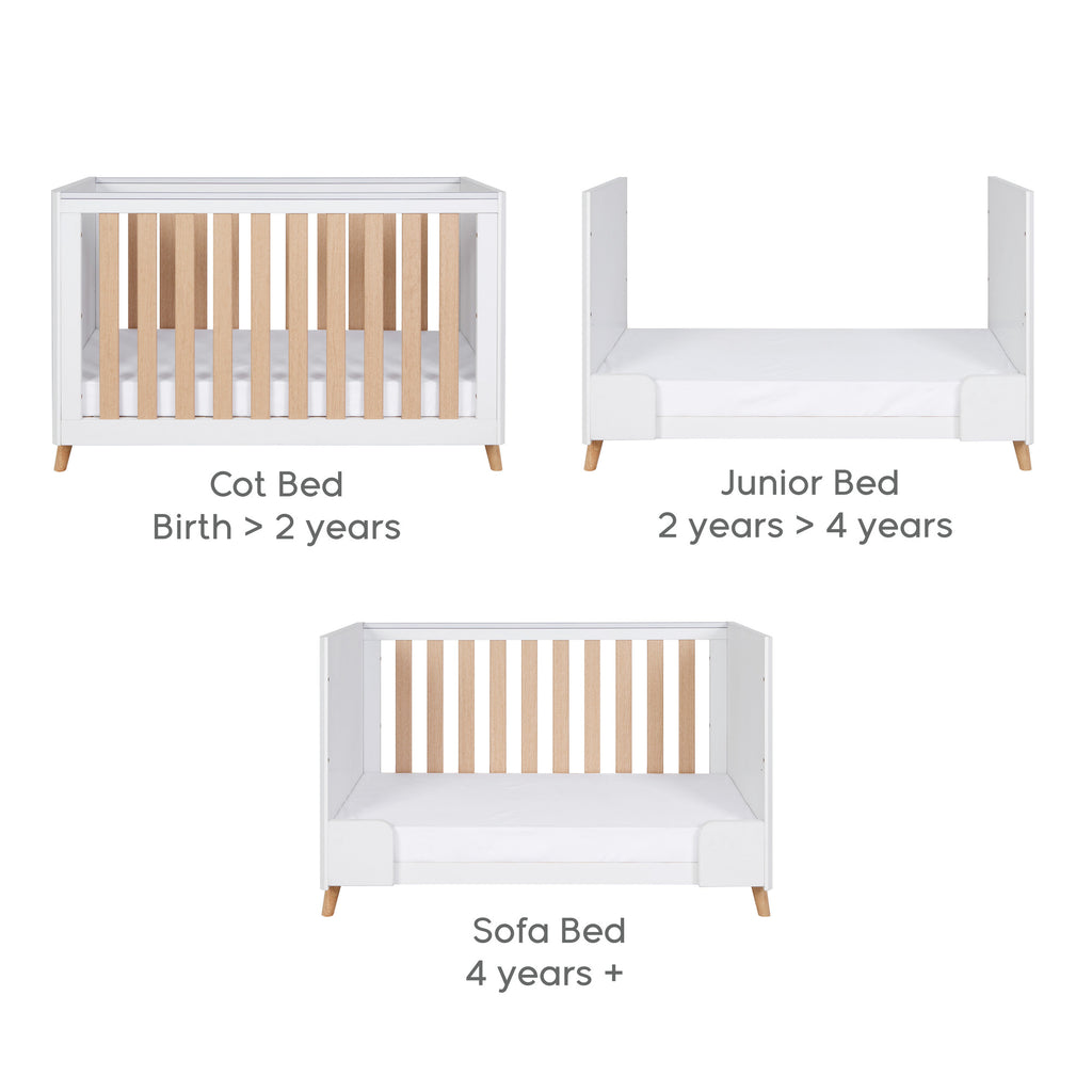 Tutti Bambini Fika Mini Cot Bed - Chelsea Baby