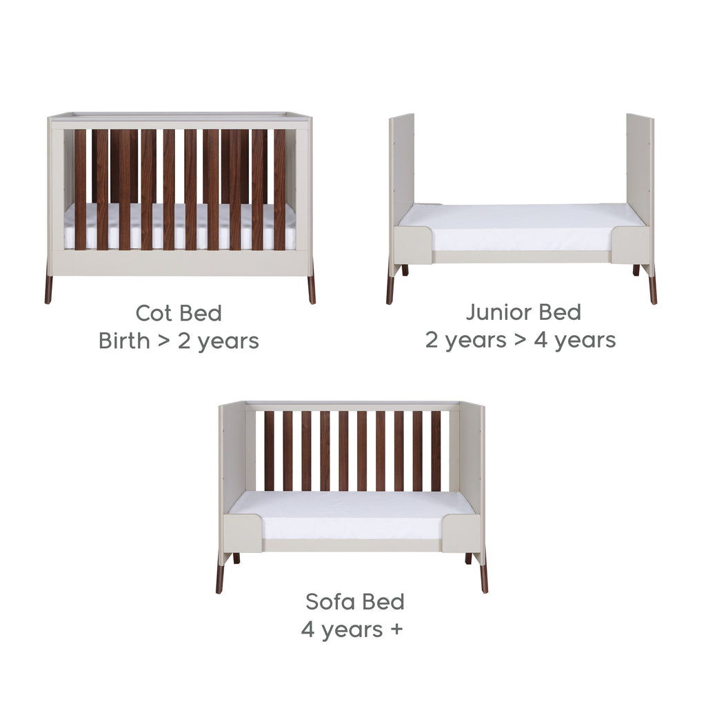 Tutti Bambini Fuori Cot Bed - Chelsea Baby