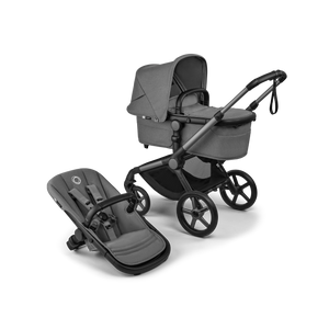 Bugaboo Fox 5 Renew Pushchair and Carrycot - Moon Grey