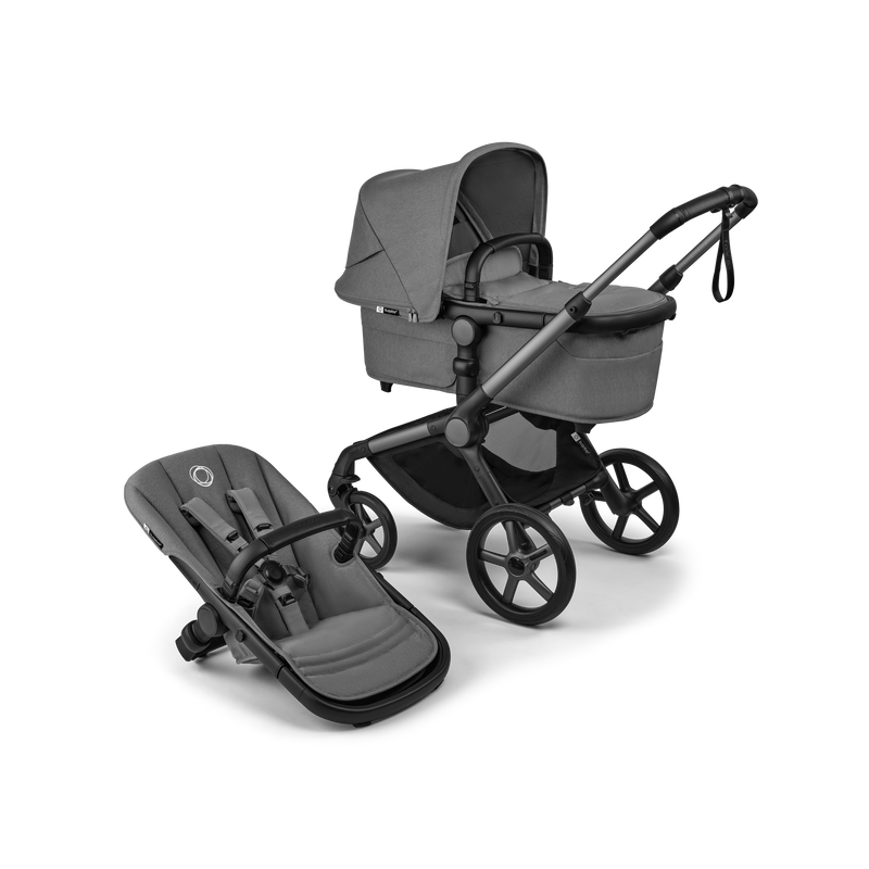 Bugaboo Fox 5 Renew Pushchair and Carrycot - Moon Grey