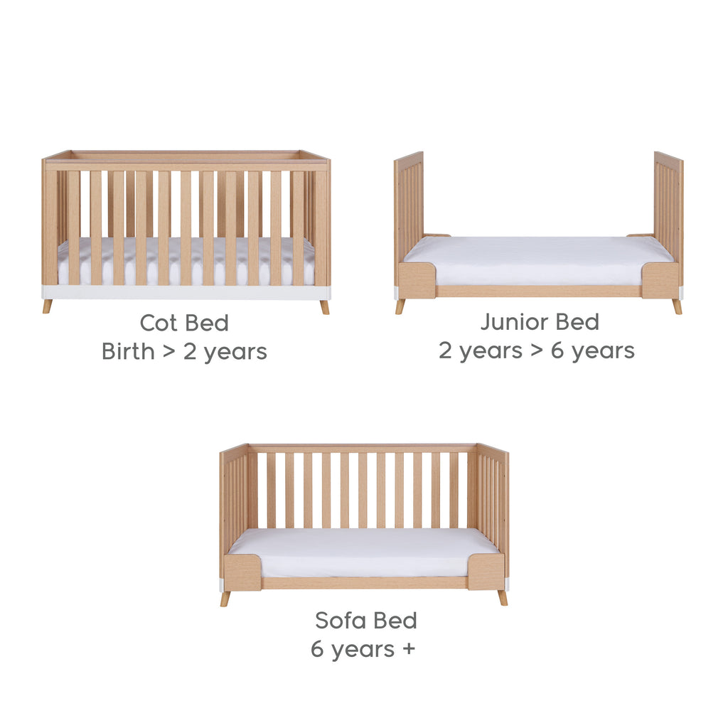 Tutti Bambini Hygge Cot Bed - Chelsea Baby