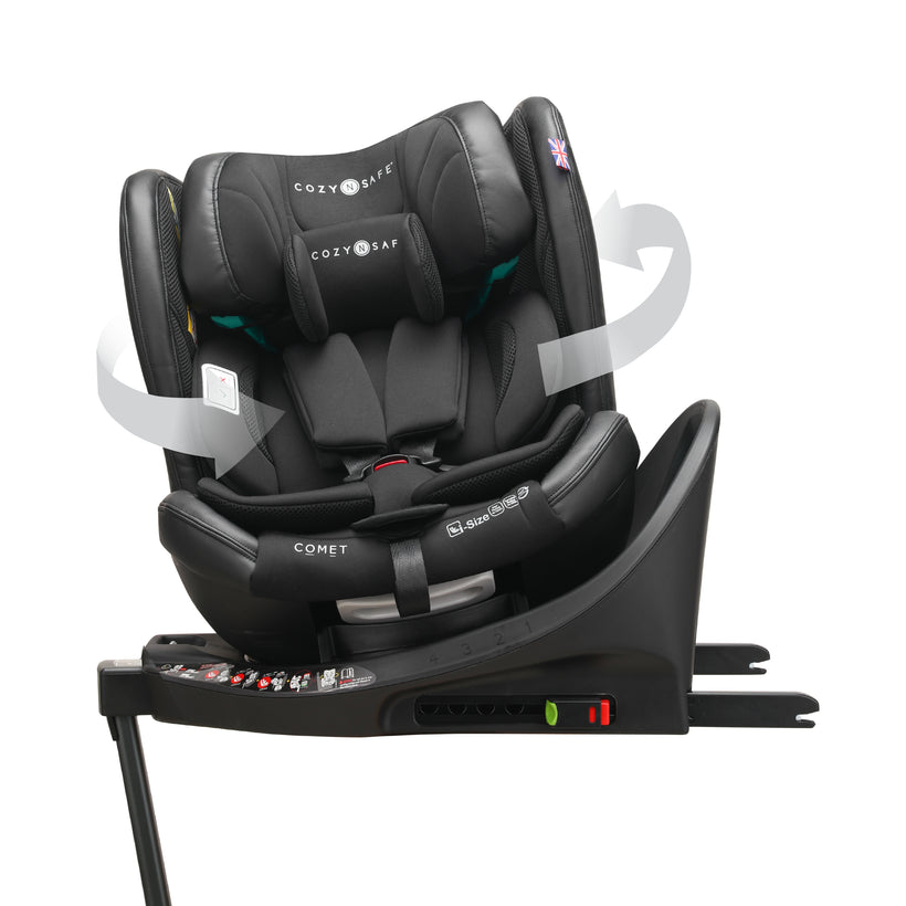 Cozy N Safe Comet i-Size 360 Child Car Seat - Onyx