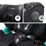 Cozy N Safe Comet i-Size 360 Child Car Seat - Onyx