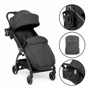 Ickle Bubba Aries Prime Autofold Stroller - Graphite Grey