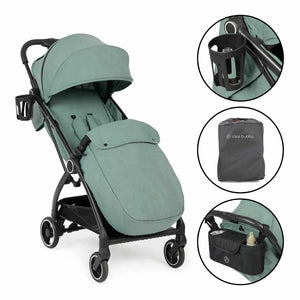 Ickle Bubba Aries Prime Autofold Stroller - Sage Green