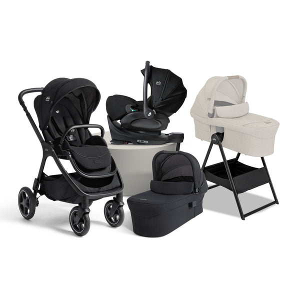 Joie Finiti Pushchair Travel System + Stand - Eclipse