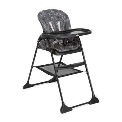 Joie Mimzy Snacker Highchair - ABC Charcoal