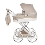 Junama Lulla Beige Doll's Pram