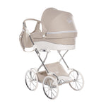 Junama Lulla Beige Doll's Pram