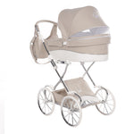 Junama Lulla Beige Doll's Pram