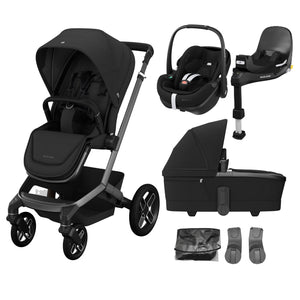 Maxi Cosi Fame Premium Travel System Black