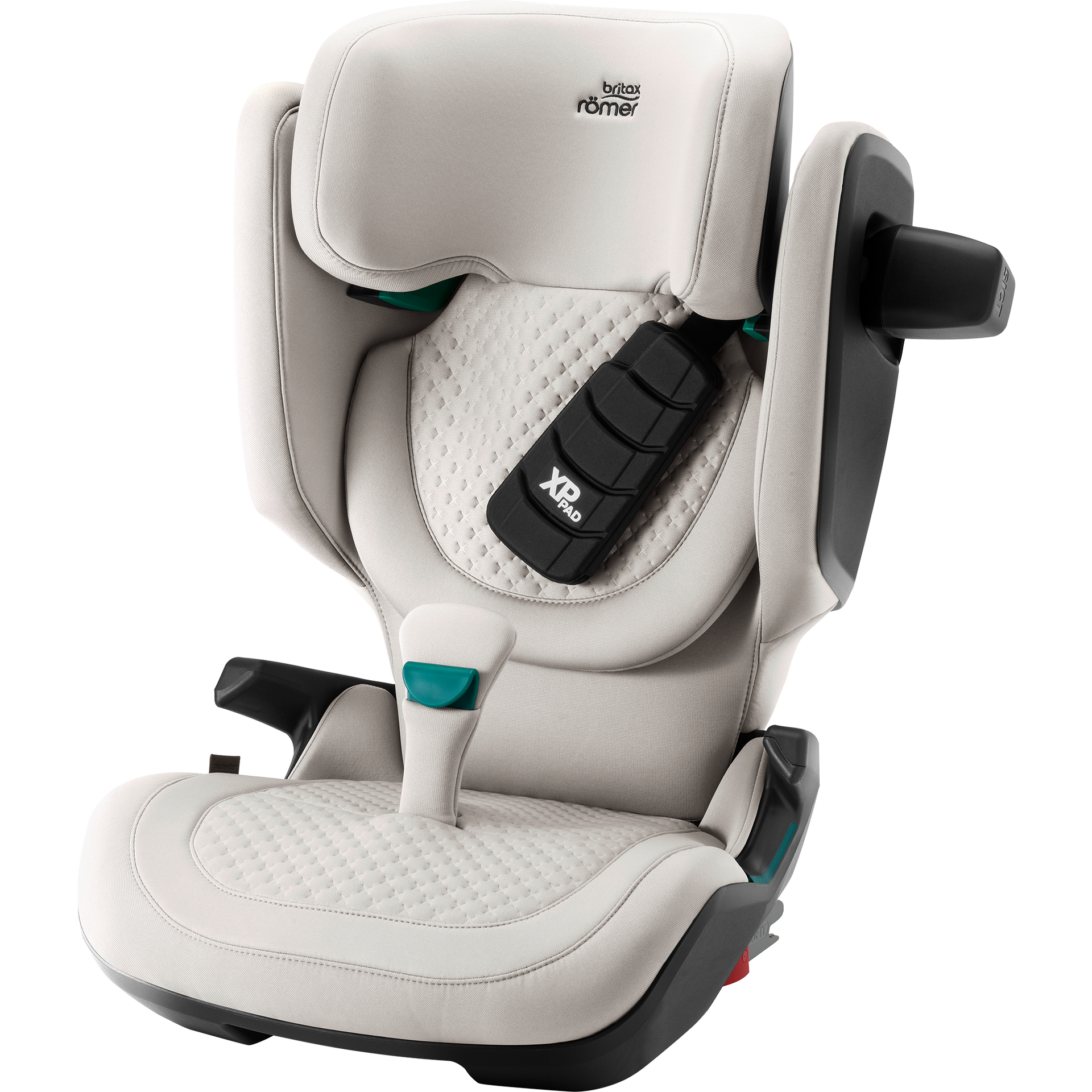 britax xpad Kidfix Pro Highback Booster Car Seat - Soft Taupe