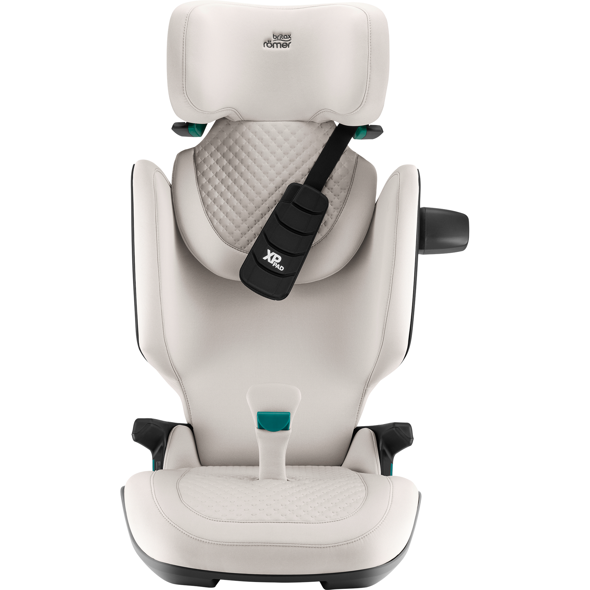 britax xpad Kidfix Pro Highback Booster Car Seat - Soft Taupe