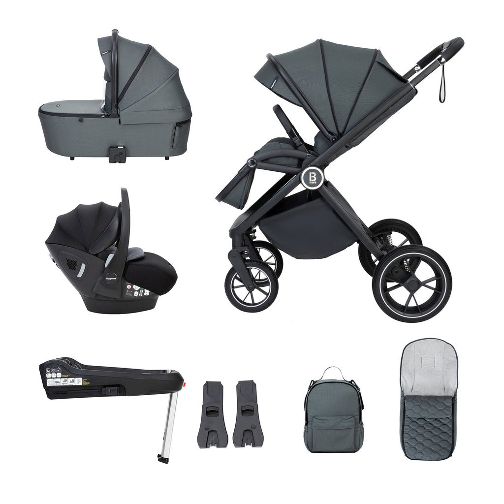 Babymore Kai Travel System Pecan with Base - Chelsea Baby