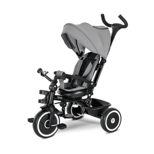 Lorelli Tino Childrens Tricycle with 360 Rotation – Grey Angle View