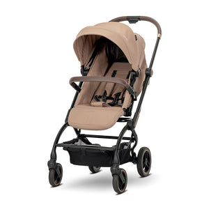 Lorelli Makaya 360 Rotation Stroller – Beige Angled View 1 