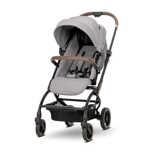 Lorelli Makaya 360 Rotation Stroller – Grey Side Angle View