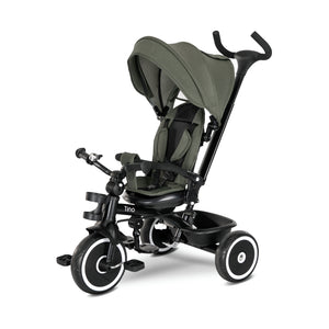 Lorelli Tino Childrens Tricycle with 360 Rotation – Green Side View