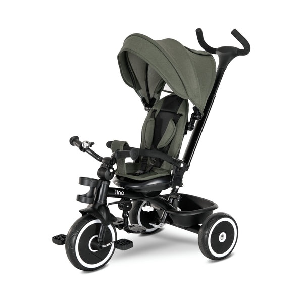 Lorelli Tino Childrens Tricycle with 360 Rotation – Green Side View