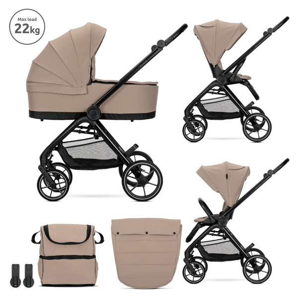 Lorelli Venice 2in1 Stroller – Beige All Acessories