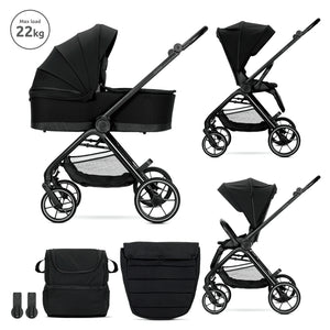 Lorelli Venice 2in1 Stroller – Black All in 1 Photo