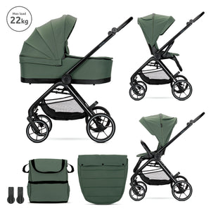 Lorelli Venice 2in1 Stroller – Green All in 1 image