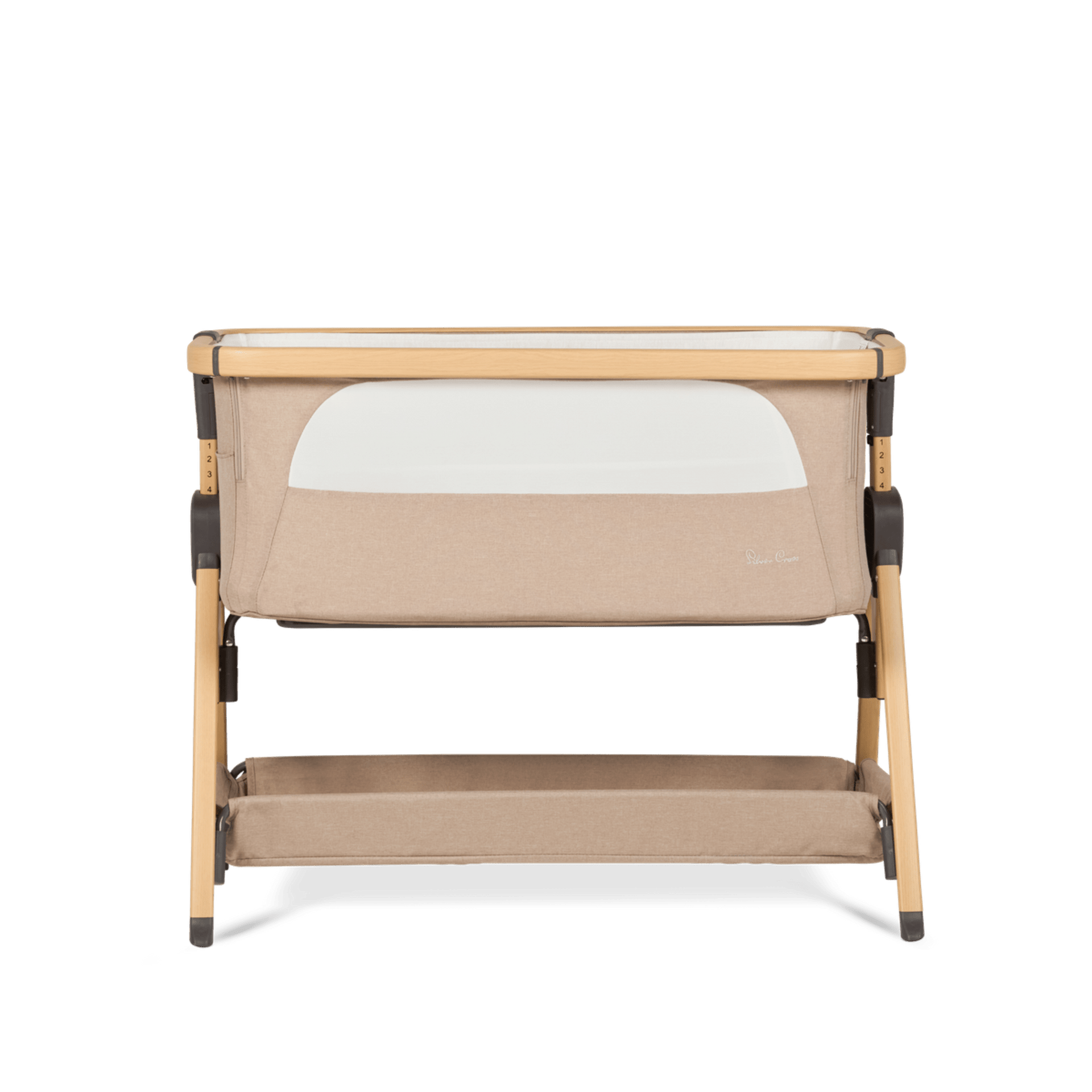 Silver Cross Lunar Bedside Crib