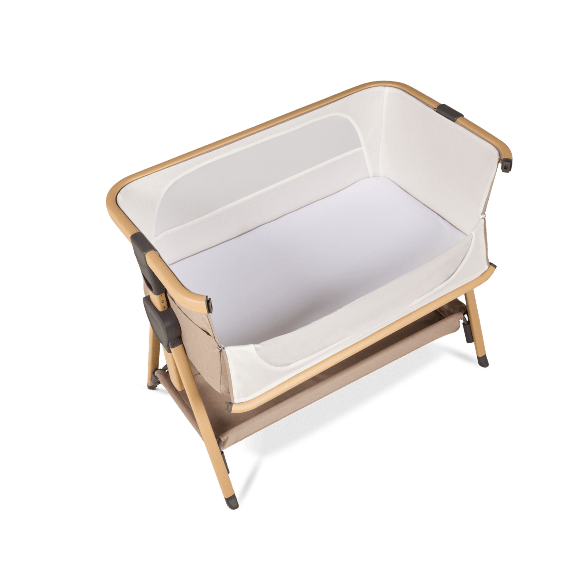 Silver Cross Lunar Bedside Crib – Comfortable, Safe, and
