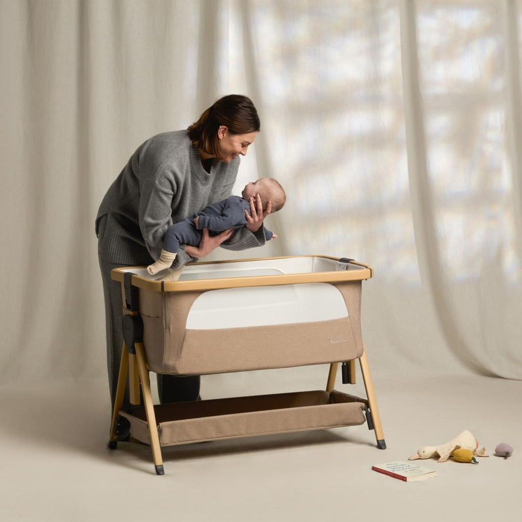 Silver Cross Lunar Bedside Crib