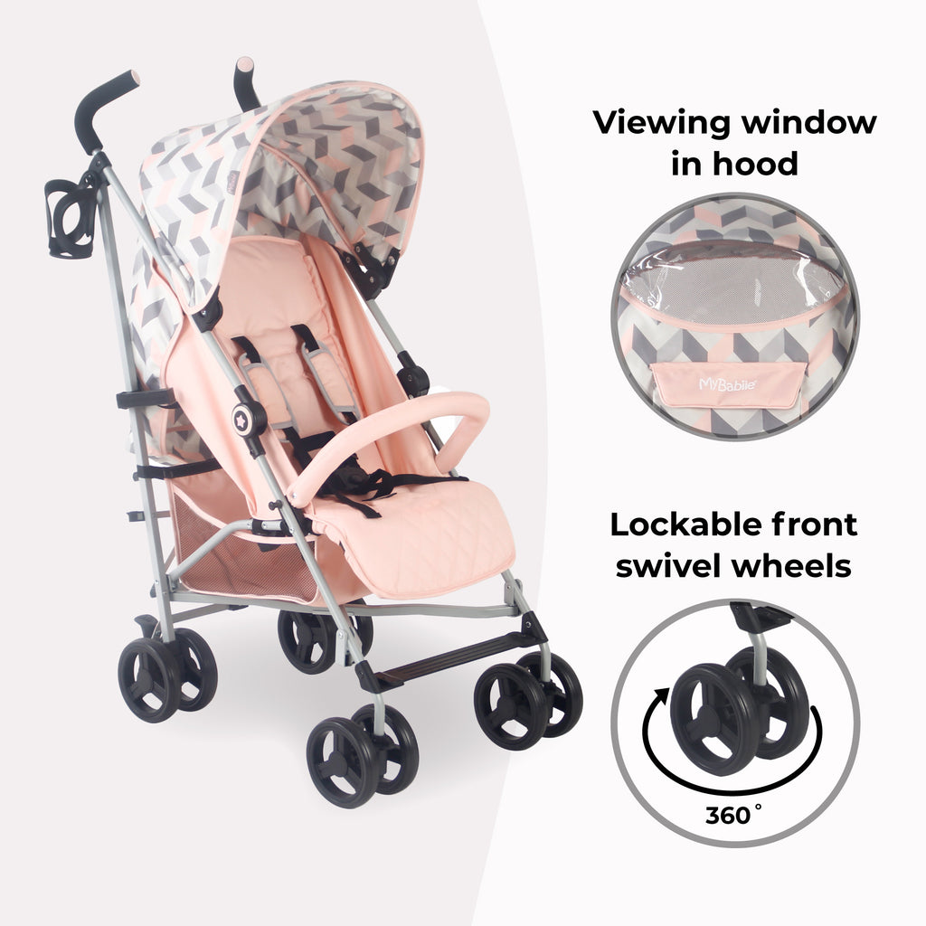 My Babiie MB02 Lightweight Stroller - Chelsea Baby