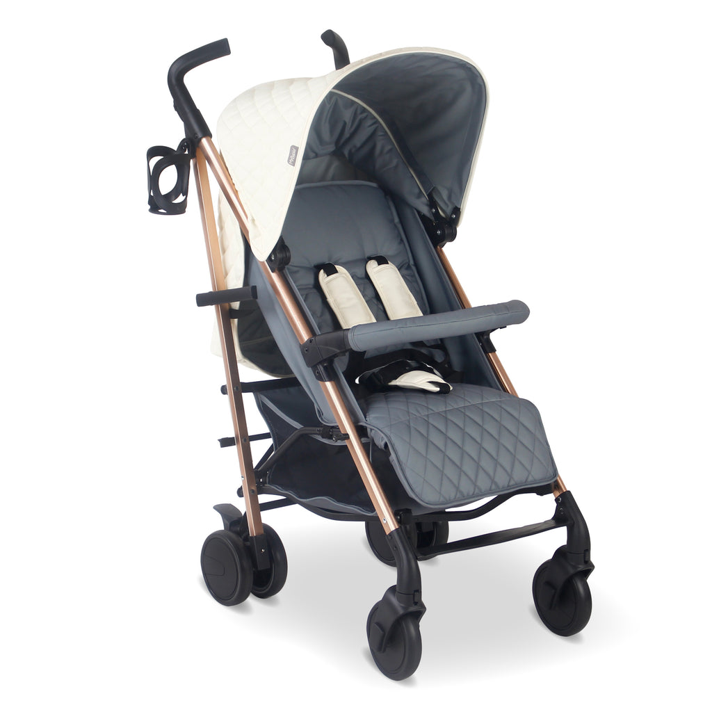 My Babiie MB51 Plus Stroller - Quilted Champagne