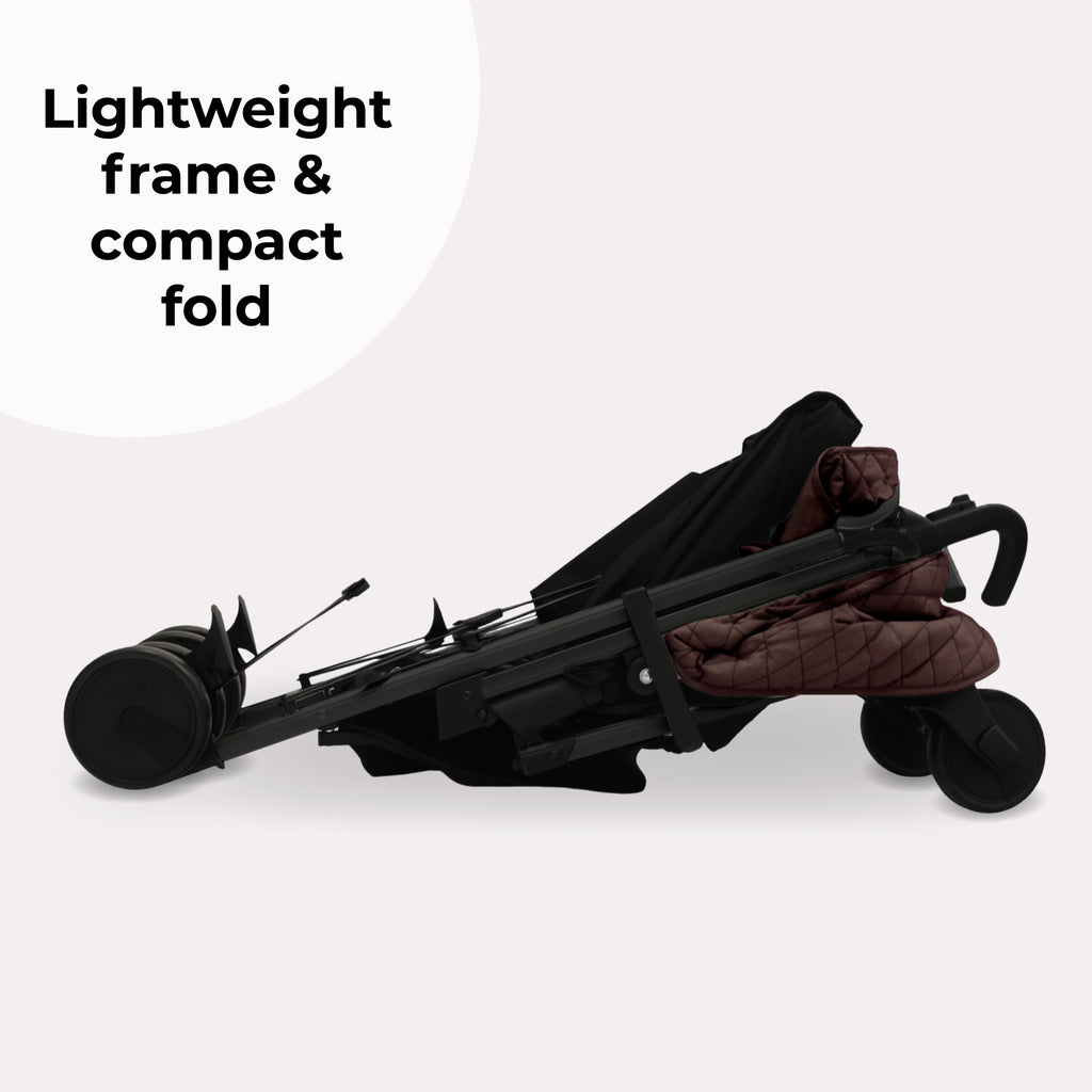 My Babiie MB51 Plus Stroller - Chocolate