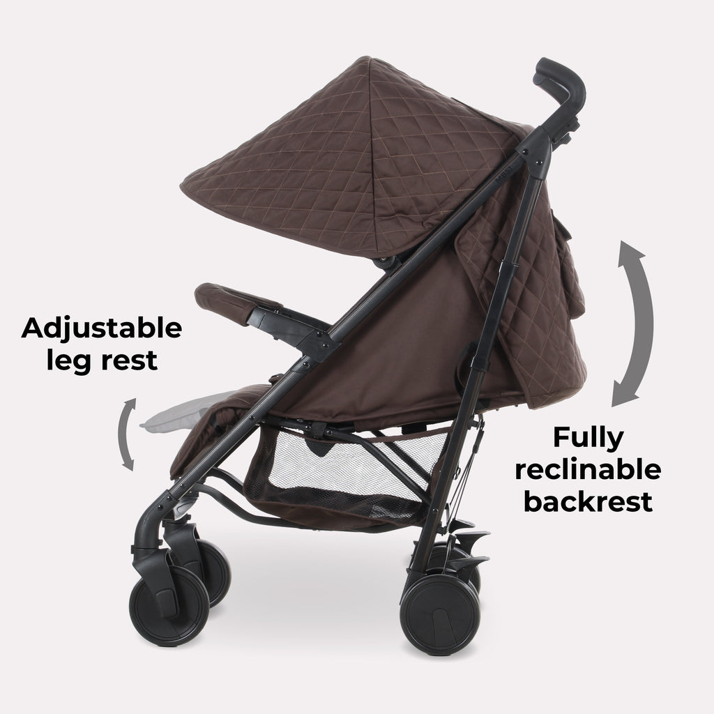 My Babiie MB51 Plus Stroller - Chocolate