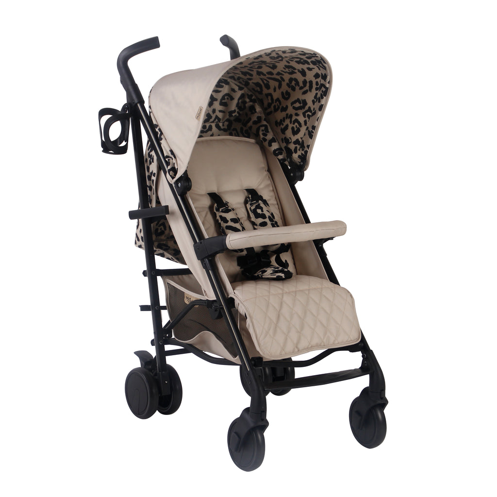 My Babiie MB51 Plus Stroller - Fawn Leopard